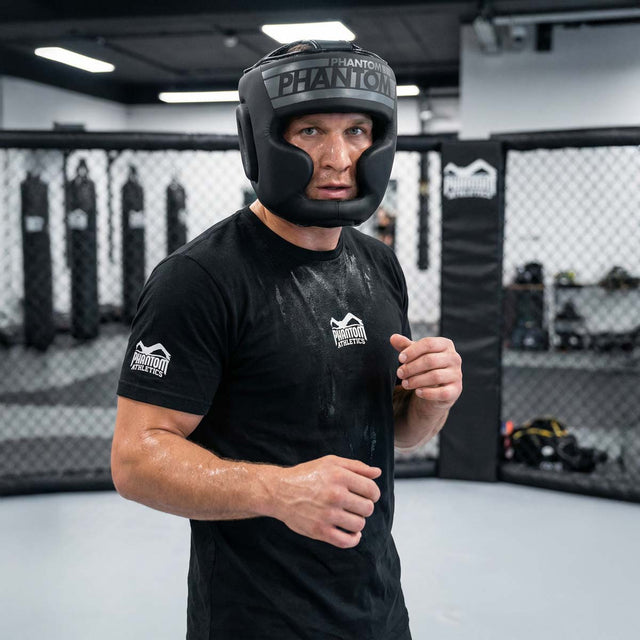 Phantom Athletics Head guard Apex Full Face – Black/Grey