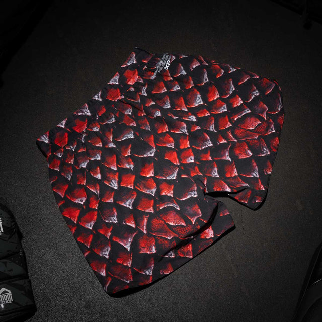 Phantom Athletics MMA Shorts Fusion Red Dragon – Red