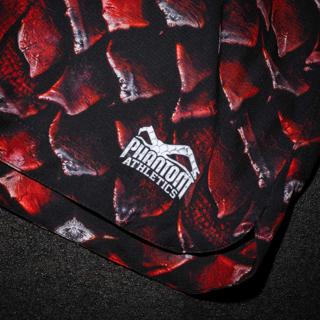 Phantom Athletics MMA Shorts Fusion Red Dragon – Red