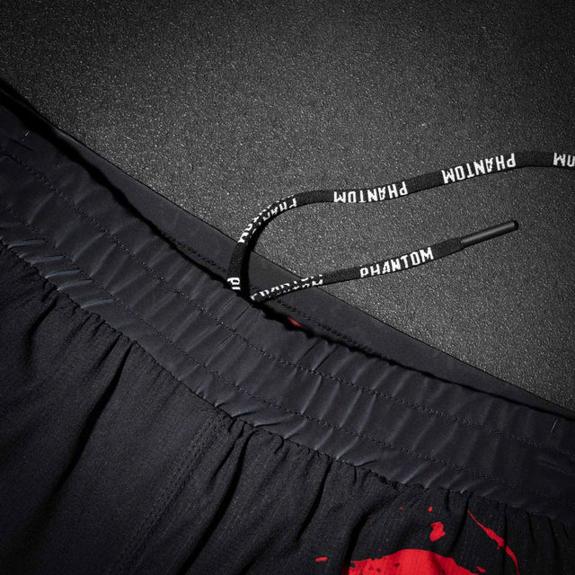 Phantom Athletics MMA Shorts Fusion-R Reaper – Black/Red