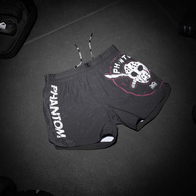 Phantom Athletics MMA Shorts Fusion-R Slasher – Black