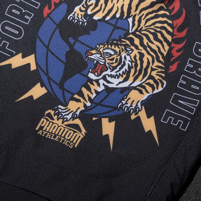 Phantom Athletics MMA Shorts FUSION-R Tiger Domination – Orange/Black