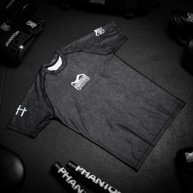Phantom Athletics Rashguard EVO Serious – Black