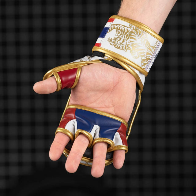 Phantom Athletics MMA Handschoenen Sparring Muay Thai - Wit/Goud