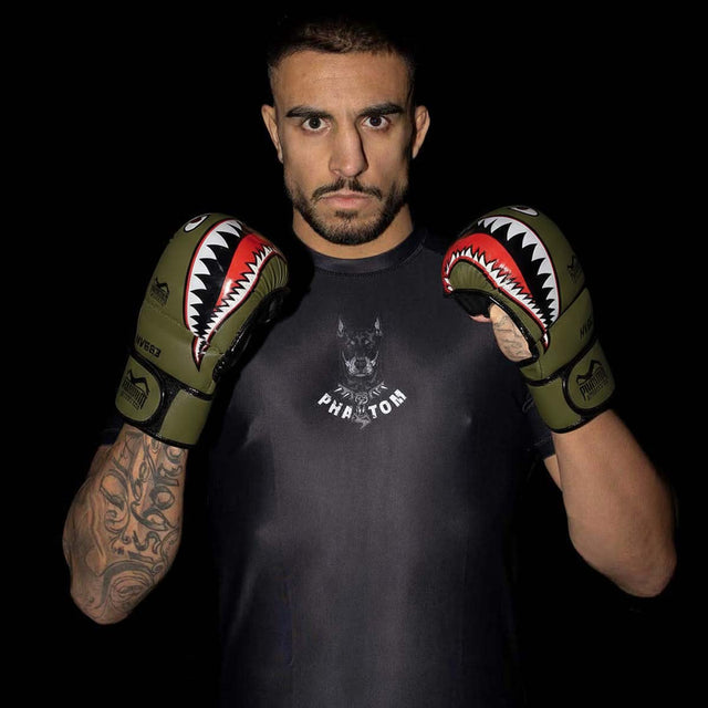 Phantom Athletics MMA Sparring Gloves Fight Squad – Olive Green
