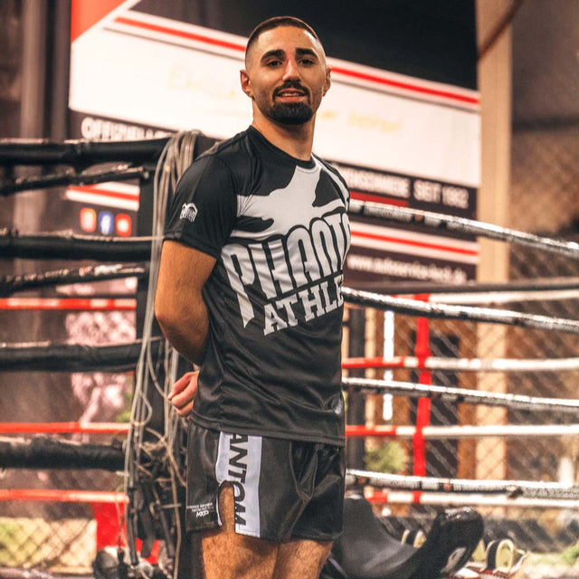 Phantom Athletics Muay Thai Shorts Apex – Black/White