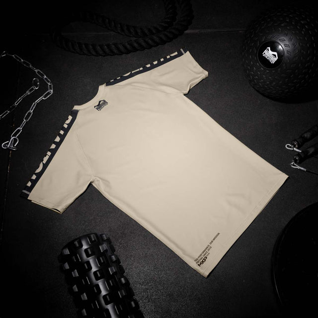 Phantom Athletics Rashguard EVO Apex Short Sleeves - Sand