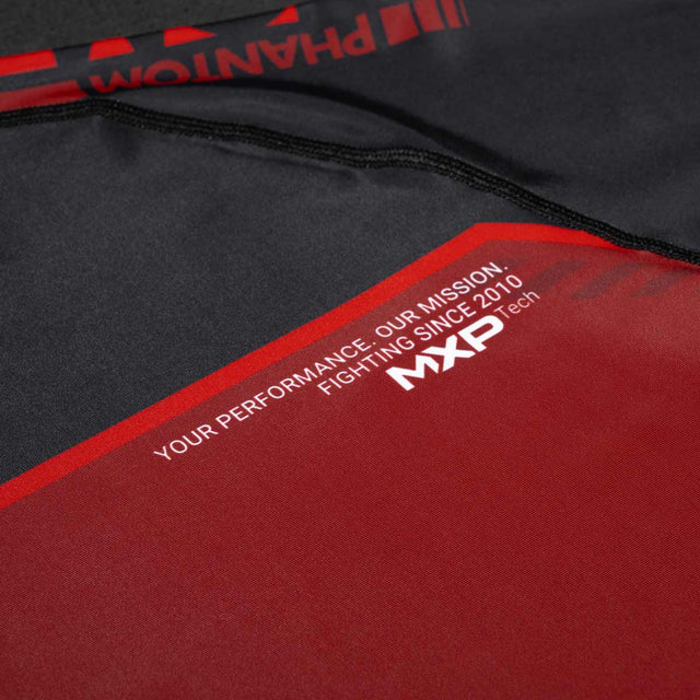 Phantom Athletics Rashguard EVO Apex Short Sleeves - Red