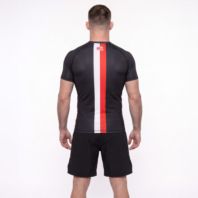 Rashguard Phantom Athletics Team Poland – Černá/Červená/Bílá