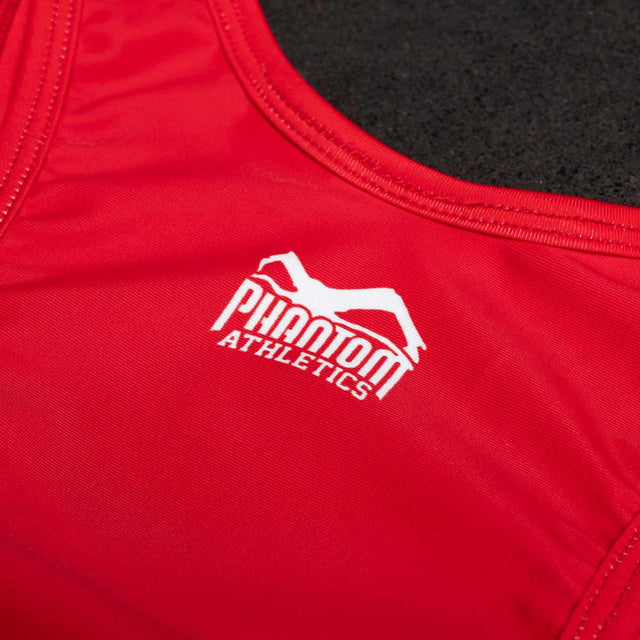 Singlet do zapasów Phantom Athletics Apex – Czerwony