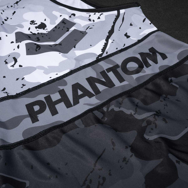 Phantom Athletics Wrestling Singlet Delta – White/Grey/Black
