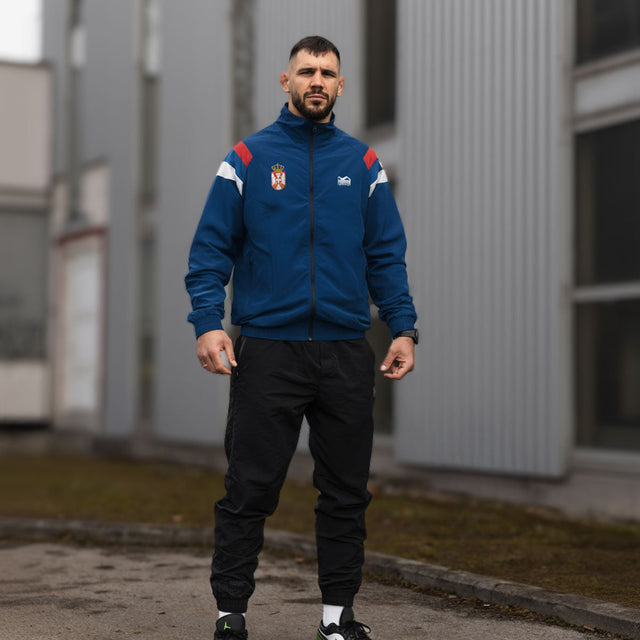 Phantom Athletics Training Jacket DMC Team Serbia – Blue/Red/White