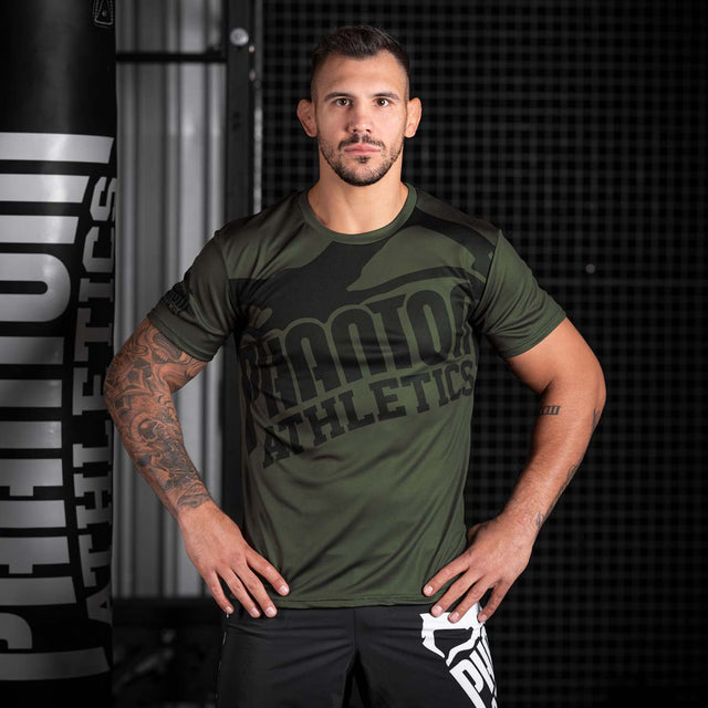 Phantom Athletics Trainingsshirt EVO Supporter - Donkergroen