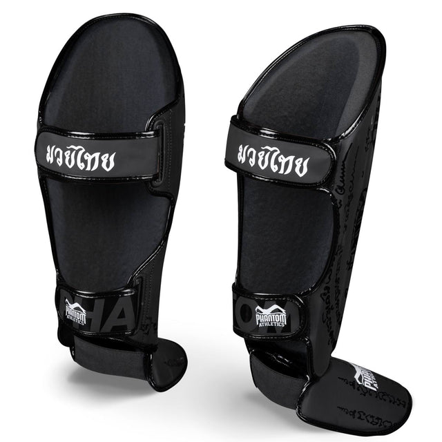 Espinilleras Phantom Athletics Muay Thai – Negro