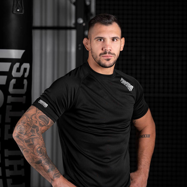 Phantom Athletics T-Shirt Tactic Short Sleeves – Black