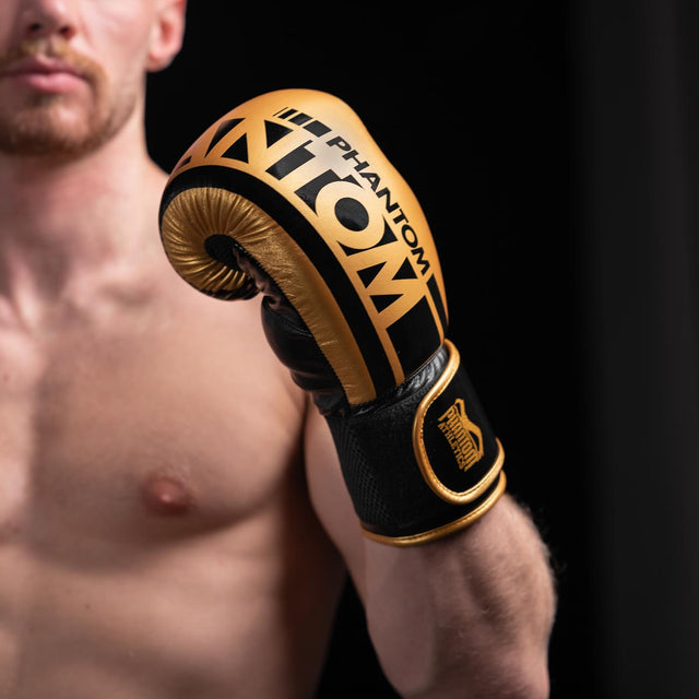 Phantom Athletics Boxing gloves APEX Speed – Black/Gold