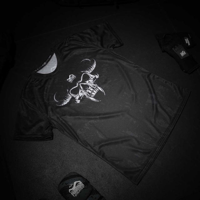 Phantom Athletics Trainingsshirt EVO Diablo - Black/White