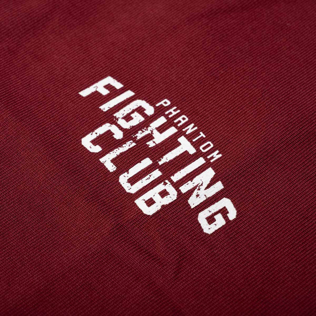 Phantom Athletics T-Shirt FIGHTING CLUB Oversize Heavy – Burgundy Red