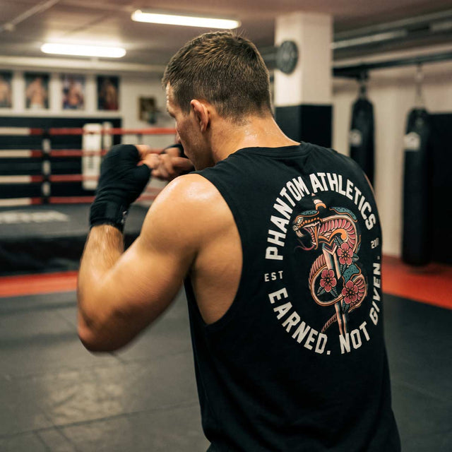 Phantom Athletics Sleeveless Shirt Serpent – Black