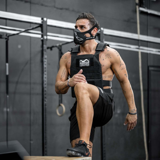 Phantom Athletics Training Mask Mystery Mask – Black