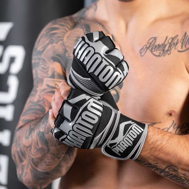 Phantom Athletics Hand wraps Impact Neopreen Gel – Black/Grey