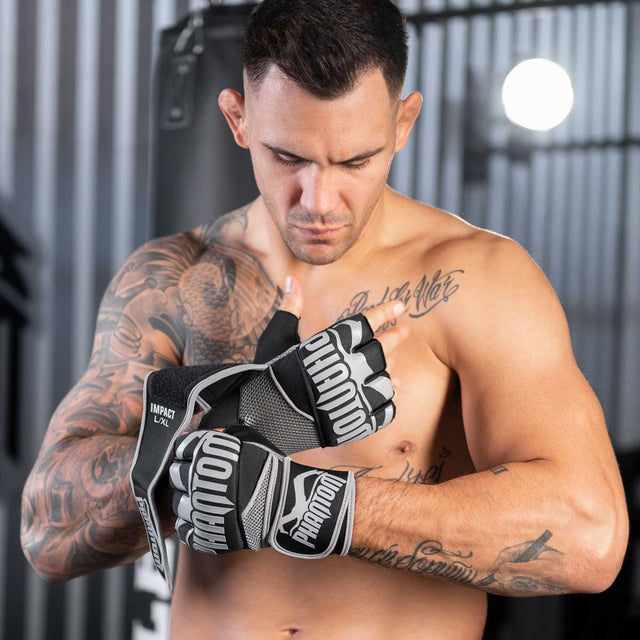 Phantom Athletics Hand wraps Impact Neopreen Gel – Black/Grey