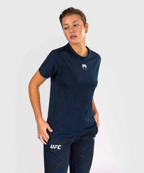 T-shirt da donna Venum UFC Fusion Fight Week – Blu navy