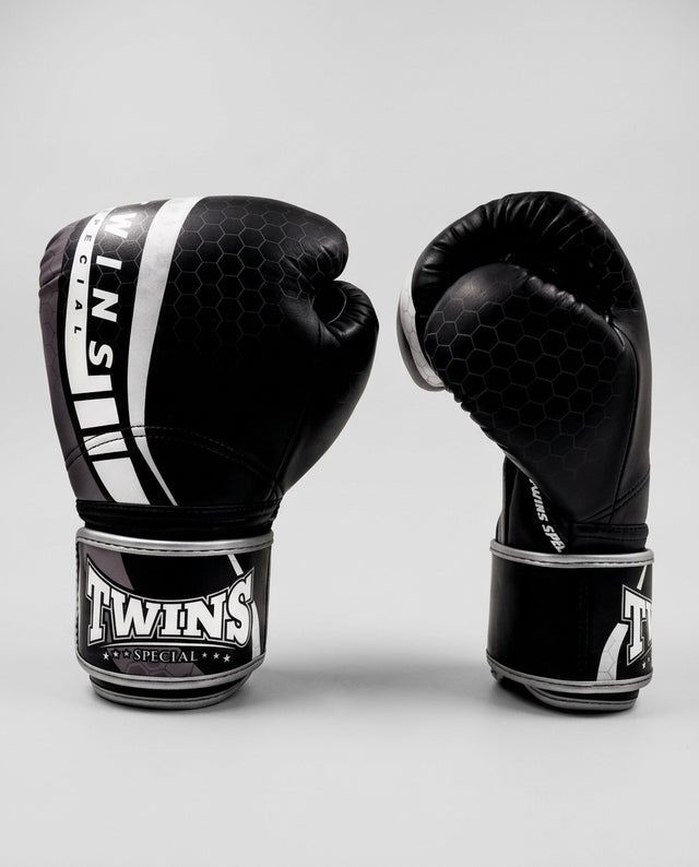 Twins Boxing Gloves BGVL15 - Black/Grey/White