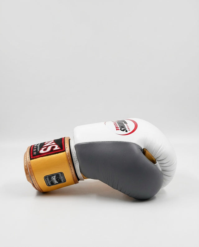 Twins Boxing Gloves BGVL3 - White/Gold/Grey