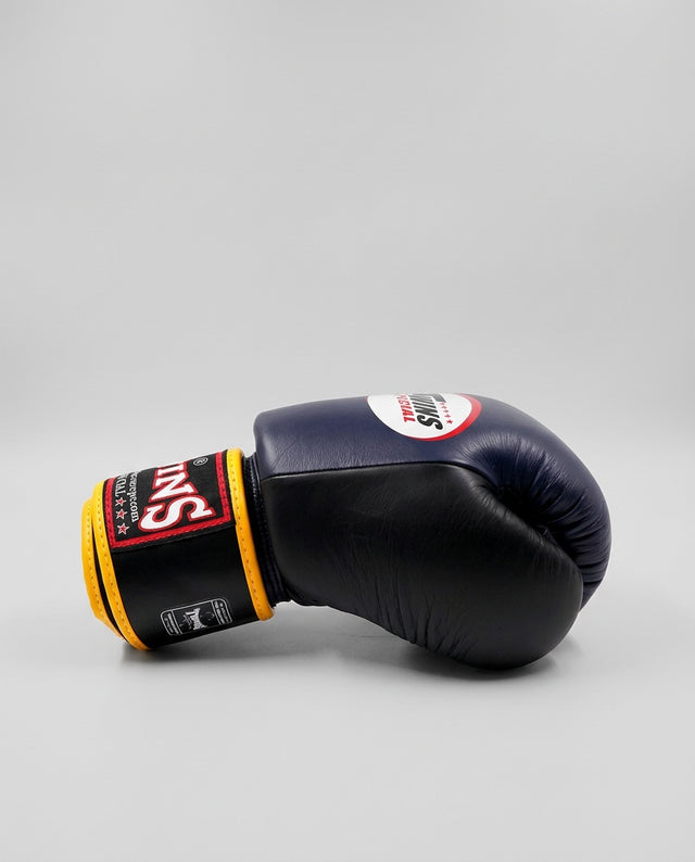 Twins Boxing Gloves BGVL3 - Navy Blue/Black/Yellow