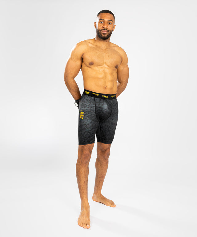 Venum x Ares Vale Tudo Shorts - Black/Gold