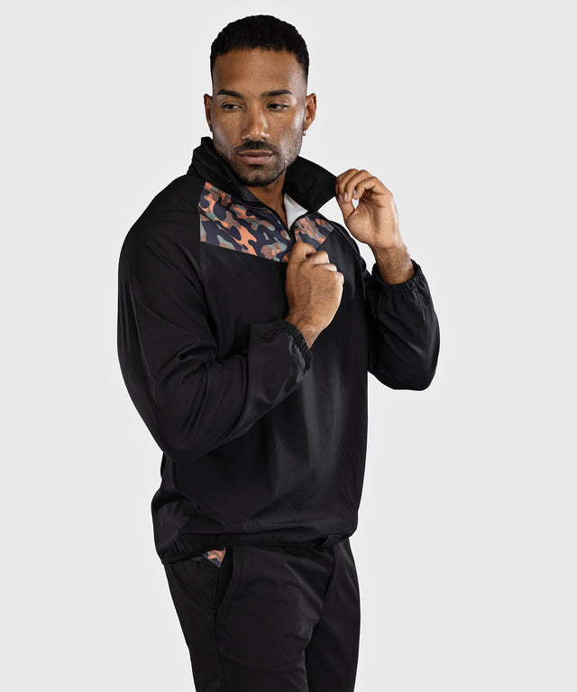 Venum Trainingsjack Jungle Ops - Zwart/Kaki Camo