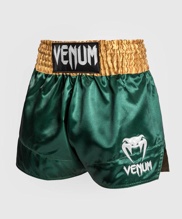 Venum Kickboxningsshorts Classic 2.0 – Grön/Guld/Vit