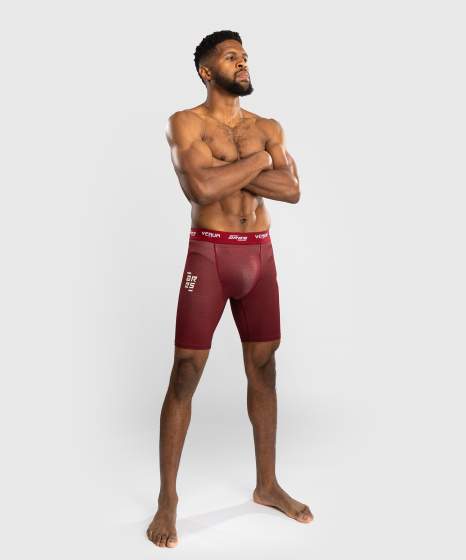 Venum x Ares Vale Tudo Shorts - Bordeaux Red