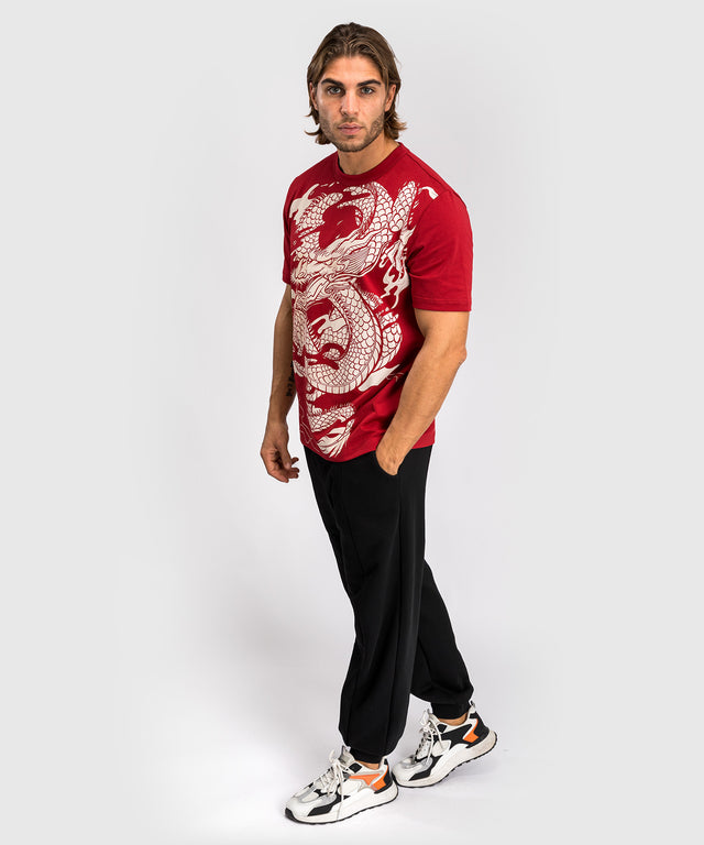 Venum T-shirt Dragon's Flight – Röd/Cream