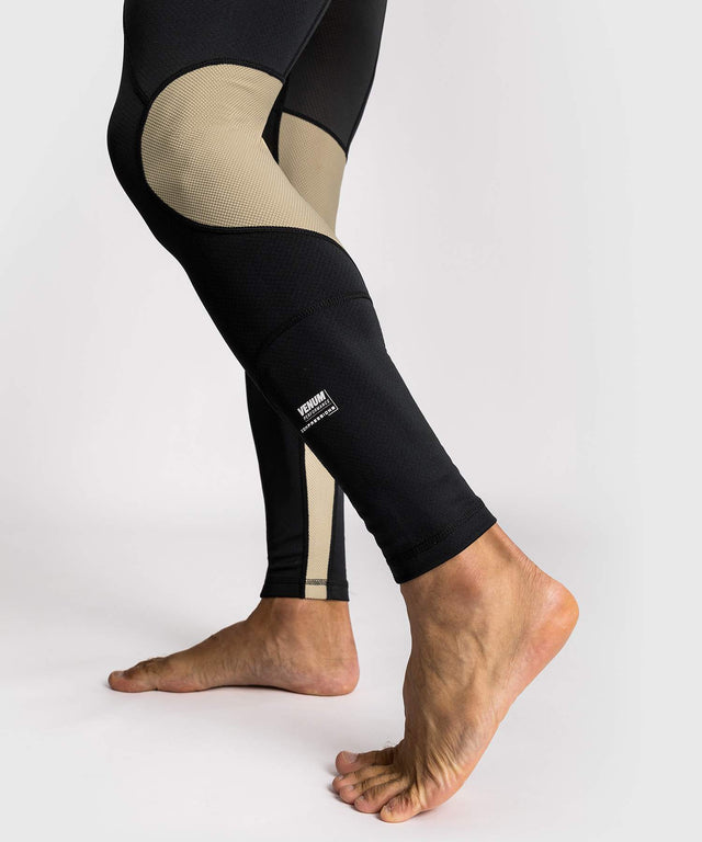 Venum Adrenaline Spats - Black/Sand