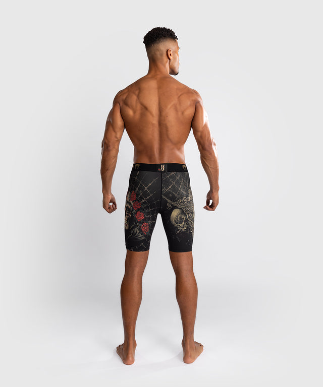 Venum Compression Shorts Santa Muerte 5.0 - Black/Gold