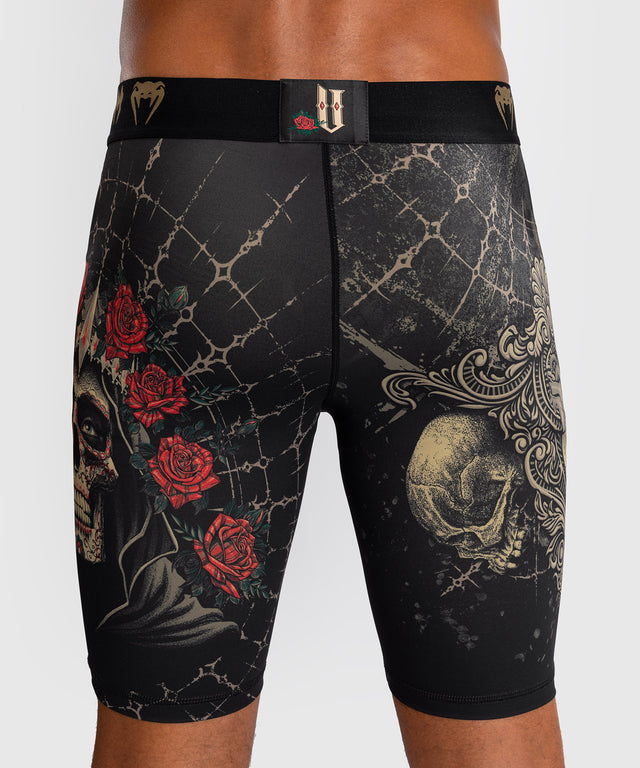 Venum Compression Shorts Santa Muerte 5.0 - Black/Gold
