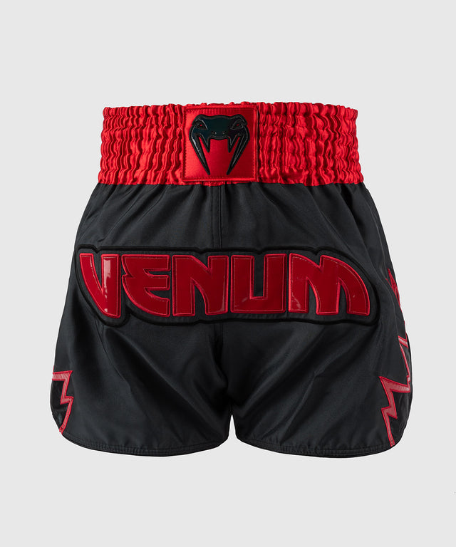 Venum Kickboxing Shorts Inferno - Anthracite Gray/Red