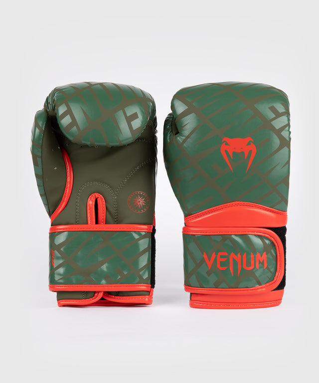 Venum Contender 1.5 XT Kids Boxing Gloves – Khaki/Orange