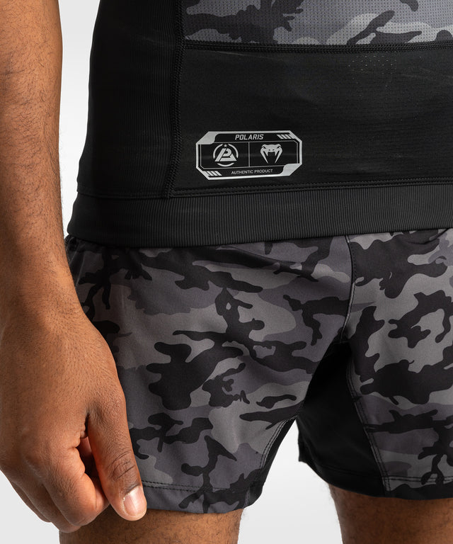 Venum x Polaris Rashguard - Short Sleeves - Black/Gray