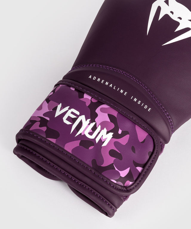 Venum Boxing Gloves Iris - Purple/Camo Pink