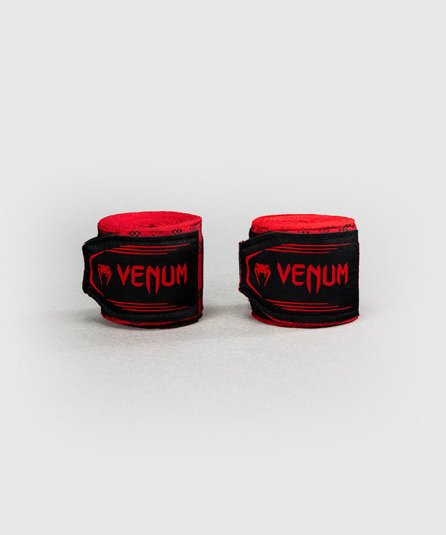 Venum Hand Wraps Tartan - Fury Red