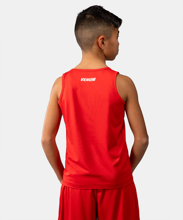 Venum Contender Youth Tank top Red – back view