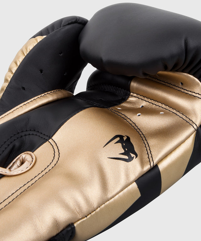 Venum Elite Boxhandschuhe – Schwarz/Gold