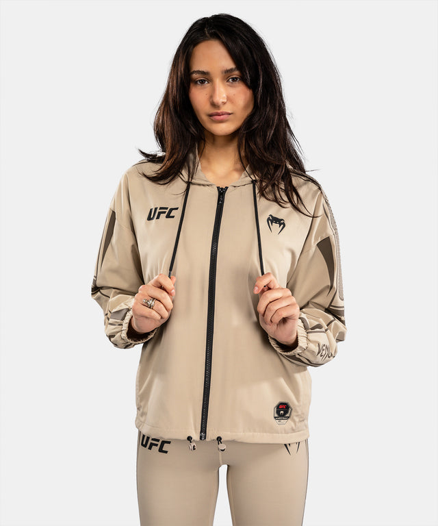 Venum UFC Hoodie med Lynlås Unity Kvinder – Sand