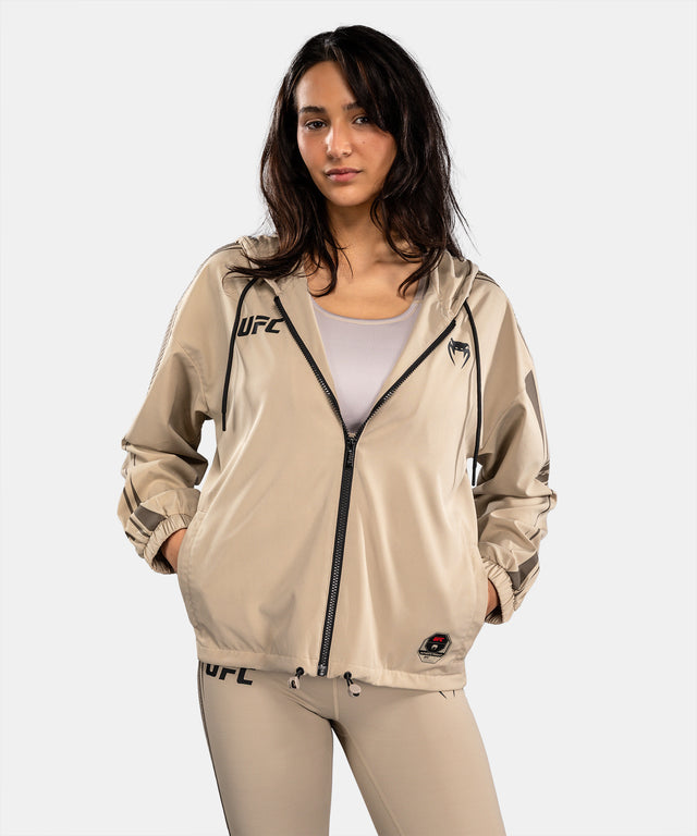 Venum UFC Hoodie med Lynlås Unity Kvinder – Sand