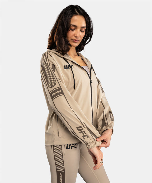 Venum UFC Hoodie med Lynlås Unity Kvinder – Sand