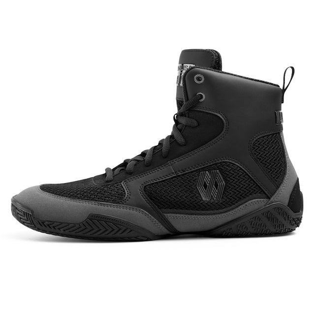 Hayabusa x Mayweather Champ Boxing Shoes - Black/Gray