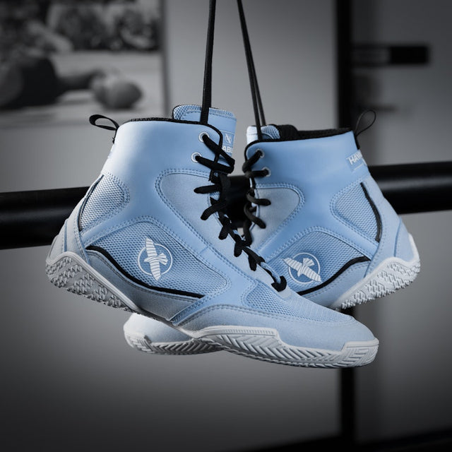 Hayabusa Pro Boxing Shoes - Pastel Blue
